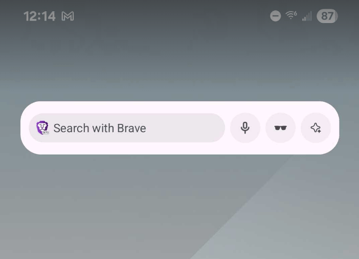 Leo in the quick actions search widget
